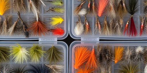 Bulk hand-tied fly assortment for youth fishing clubs in New York City